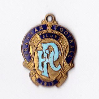 1912 Prahan Football Club Member Badge