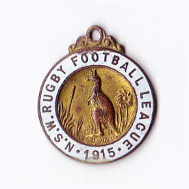 1915 NSW Rugby Football League Member Badge